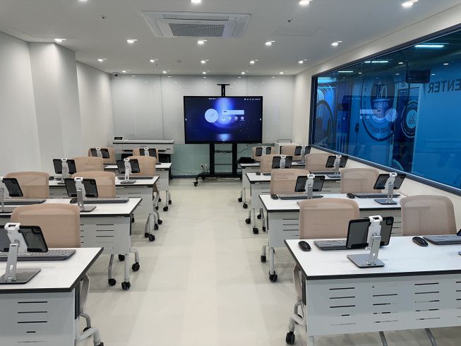 방배아트유스센터 '미디어 아트룸' 전경.