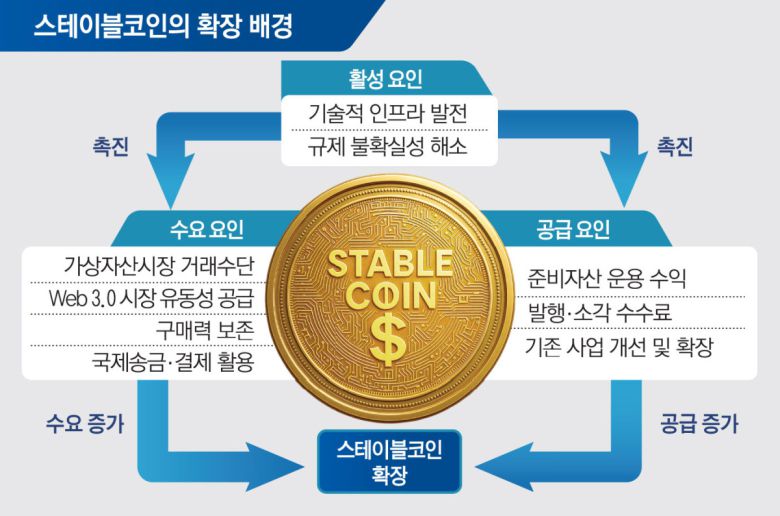 스테이블코인의 확장 배경