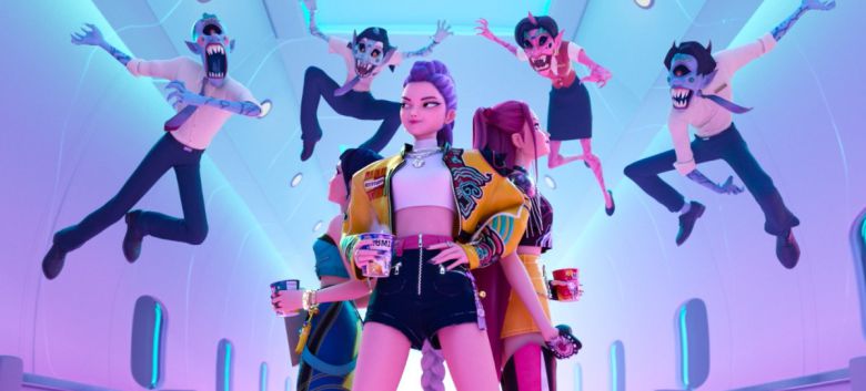 넷플릭스 애니메이션 영화 '케이팝 데몬 헌터스'