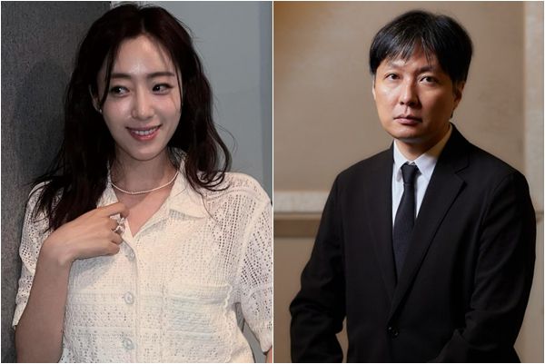 티아라 함은정(왼), 김병우 감독.