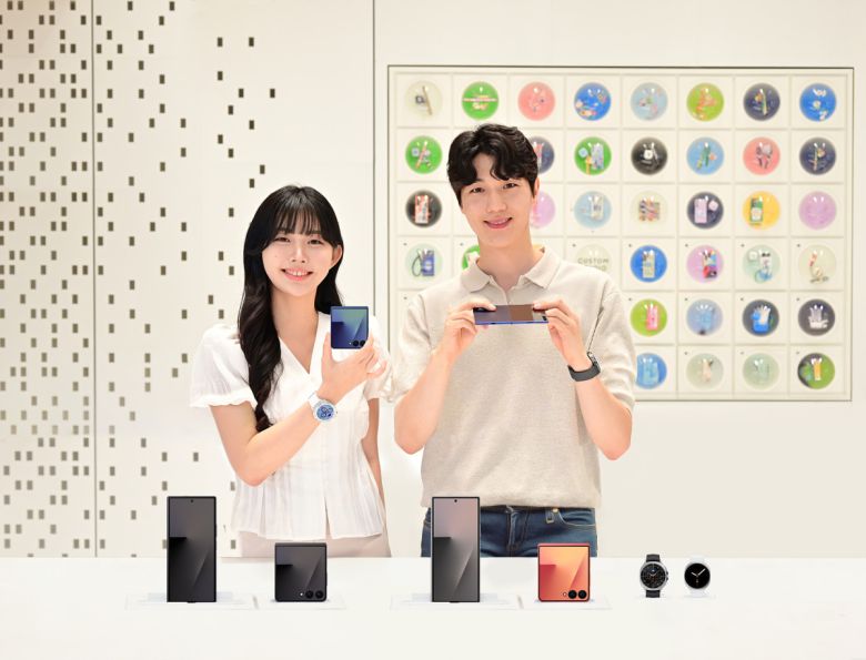 삼성전자, ‘갤럭시 Z 폴드7·Z 플립7’·갤럭시 워치8 시리즈 국내 출시