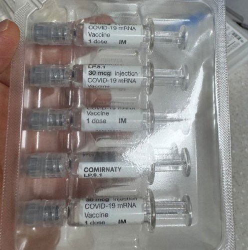 화이자 코미나티엘피에이트원프리필드시린지.