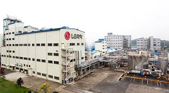 LG화학 김천공장 전경.
