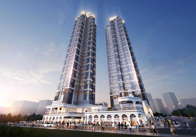 '해링턴 스퀘어 과천' 투시도.