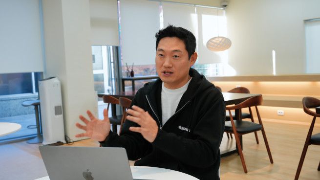 심재민 월급쟁이부자들 프롭테크팀 리드가 최근 월부 사옥에서 본지와 인터뷰를 하고 있다.