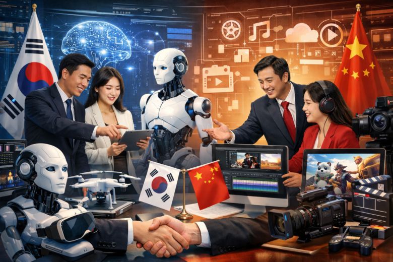 한국과 중국의 AI·콘텐츠 협력