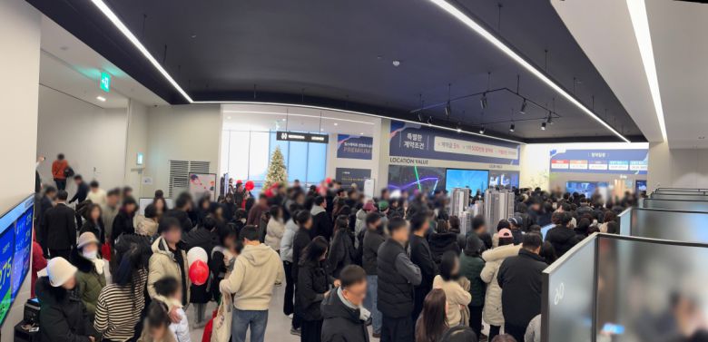 '힐스테이트 선암호수공원' 접객 사진