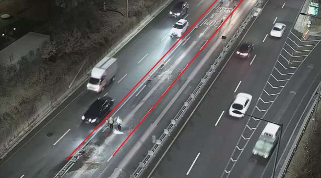 성산대교 일대 정체…추돌사고·결빙