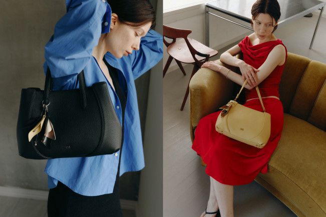 LF 닥스 액세서리 2026 SS 리아백 라인 화보.