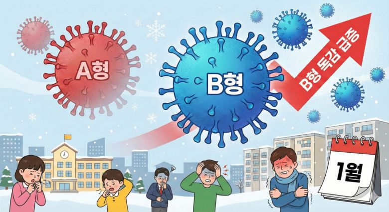 B형 독감 유행…A형 독감 차이점·예방접종·치료제·재감염 총정리