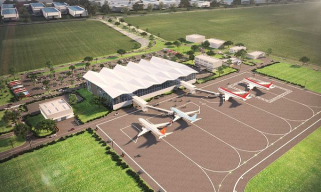 ▲새만금 국제공항 조감도 ⓒ전북도