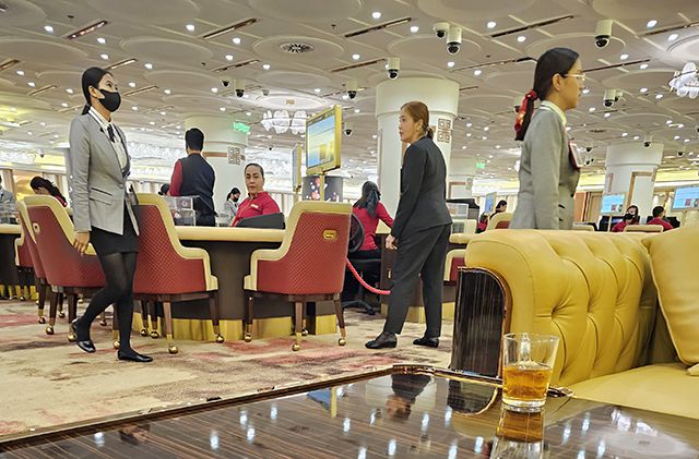 ▲한국인들이 투자해 개장한 것으로 알려진 필리핀의 한 카지노 영업장 모습. ⓒ프레시안