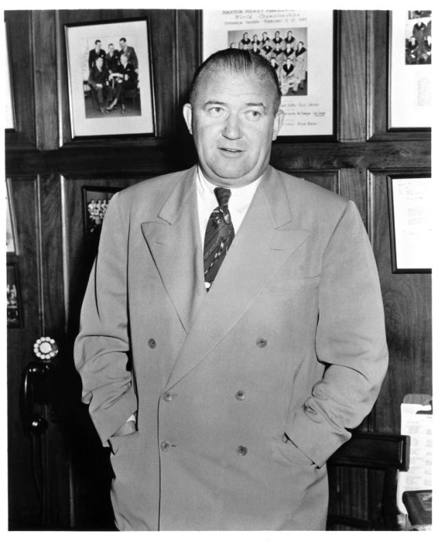 ▲ 1951년 한국 선수단의 보스턴 마라톤 대회 출전을 금지시켰던 월터 브라운 보스턴 체육연맹 회장. ⓒBostoncelticshistory.com