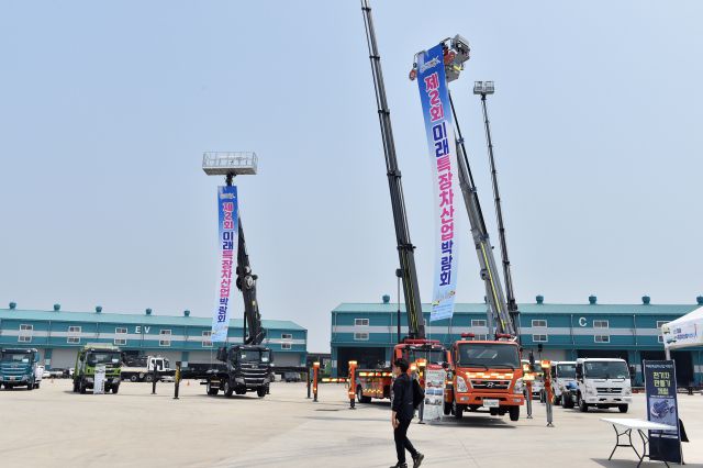 ▲김제시 미래특장차 산업 박람회 개최ⓒ김제시