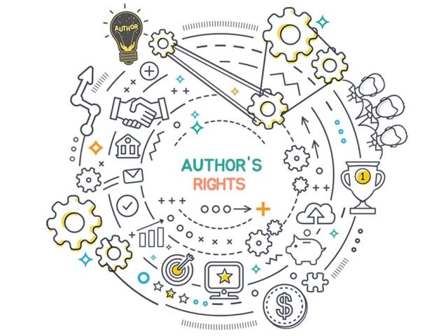 ▲ 2023년 5월 열린 '창작노동의 정당한 보상 정책토론회' 포스터에 실린 그림. 출처 : 웹툰작가노동조합 페이스북