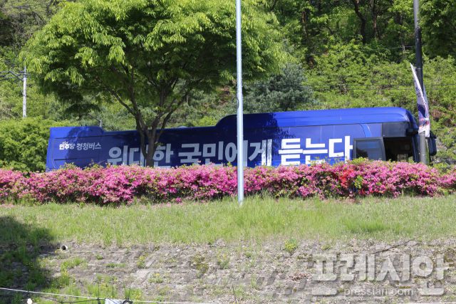 ▲이재명후보는 4일 경북 영주, 예천 방문을 이어가며 민생청취를 이어갔다. ⓒ프레시안(최홍식)