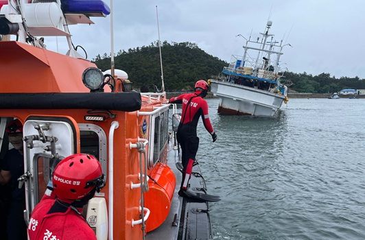 ▲여름철 항해 선박 안전사고 주의 당부ⓒ군산해양경찰서