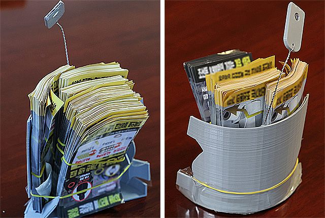 ▲ 북한 당 기관지 <로동신문>은 지난해 10월 12일 "가장 적대적이며 악의적인 불량배 국가인 대한민국이 조선민주주의인민공화국(북한)의 수도 평양시에 무인기를 침투시키는 엄중한 정치군사적도발행위를 감행했다"고 보도했다. 사진은 무인기에서 살포된 전단과 이를 담은 통. ⓒ로동신문=뉴스1