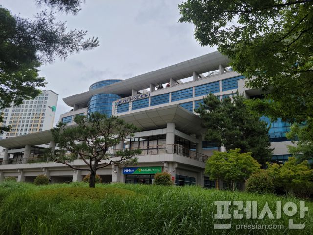 ▲울산시교육청 전경.ⓒ프레시안(윤여욱)