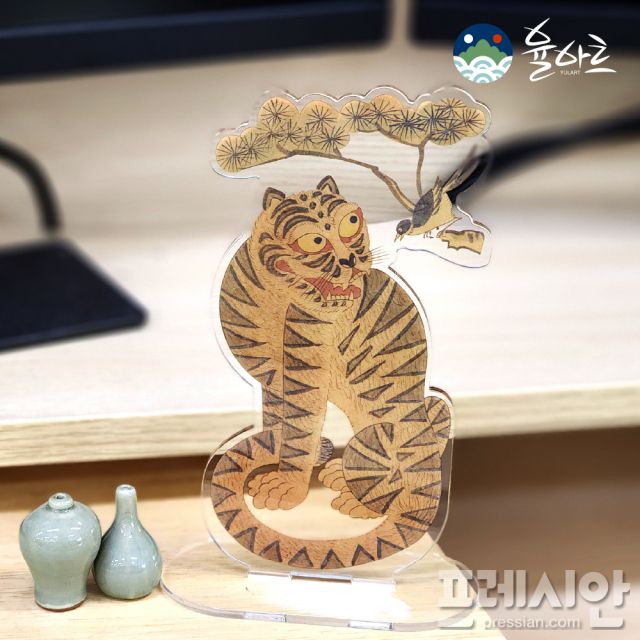 ▲한국민화뮤지엄의 굿즈들. ⓒ강진군