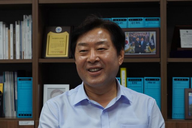 ▲황명선 최고위원 후보. ⓒ프레시안(한예섭)