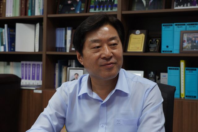 ▲황명선 최고위원 후보. ⓒ프레시안(한예섭)