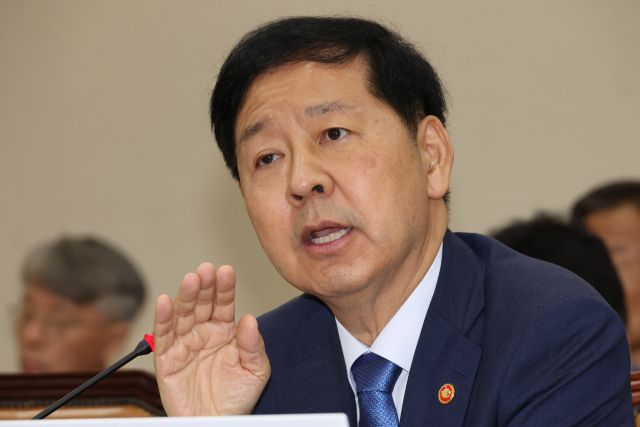 ▲구윤철 부총리 겸 기획재정부 장관이 6일 국회 기획재정위원회 전체회의에서 한미 관세 협상 관련 현안 질의에 답하고 있다. ⓒ연합뉴스