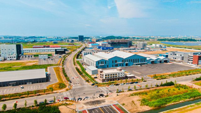 ▲새만금 국가산단 1공구의 모습 ⓒ새만금개발청