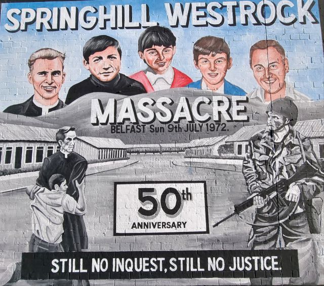 ▲ 발리머피 학살의 진상규명 등을 요구하는 벽화. 대학살 50주년인 2022년에 그린 것이다. ⓒ손호철