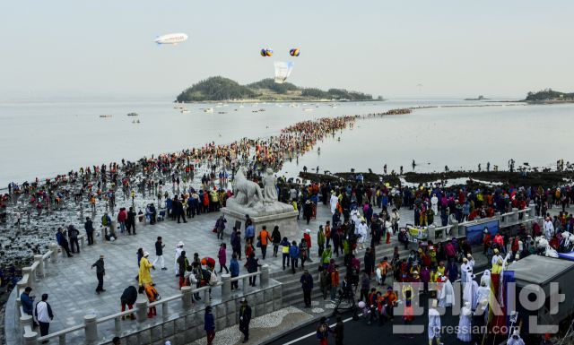 ▲진도군이 '2026 진도 신비의 바닷길 축제'의 성공적 개최를 위해 본격 준비에 나섰다.ⓒ진도군 제공