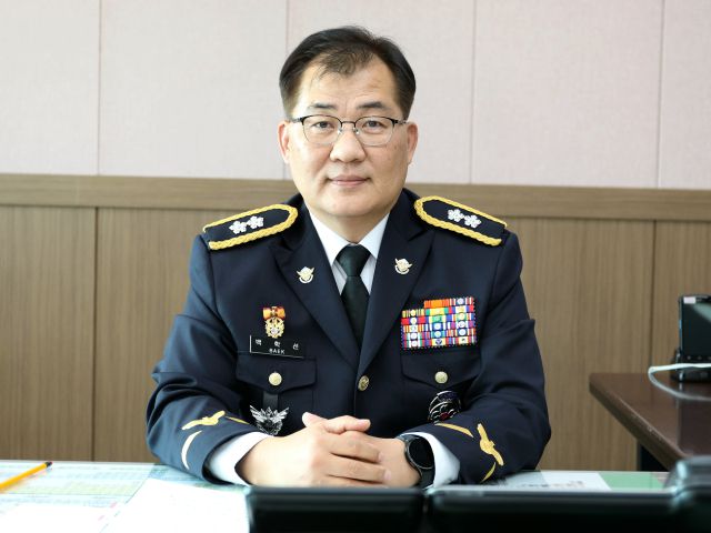 ▲백학선 제19대 서해지방해양경찰청장ⓒ서해지방해양경찰청 제공