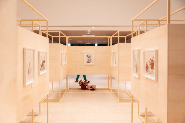 ▲라우어 시니어 입주민 전시회.ⓒ라우어