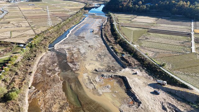 ▲경북 문경시 소하천 정비사업 대상 하천ⓒ문경시 제공