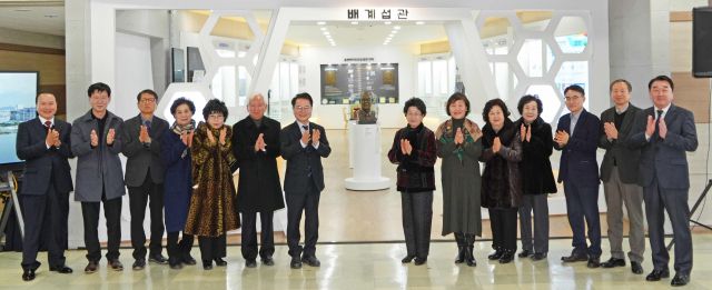 ▲배계섭 전 춘천시장 유품 기증식. ⓒ춘천시