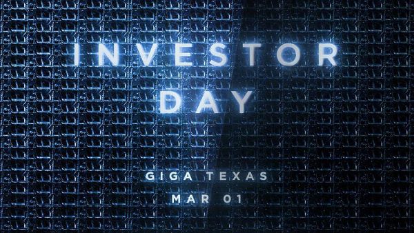 오는 3월 1일(현지시간) 개최 예정인 테슬라 투자자의 날 [사진: 일론 머스크 트위터]