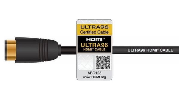 HDMI 2.2 규격을 지원하는 'Ultra96 HDMI 케이블' [사진: HDMI 포럼]