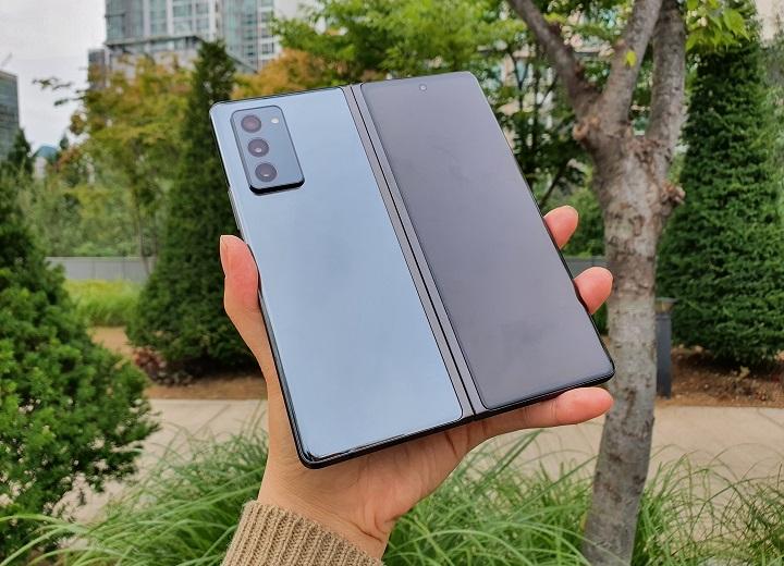 갤럭시 Z 폴드 2. /사진=백유진 기자