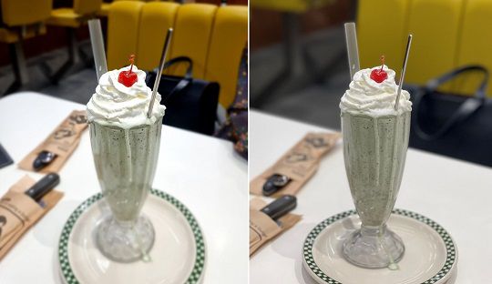 왼쪽이 갤럭시S21 울트라, 오른쪽이 아이폰12 프로로 촬영한 사진이다. 아이폰12 프로가 뒷배경을 더 감각적으로 날려 사진의 심도를 확보해준다./사진=백유진 기자