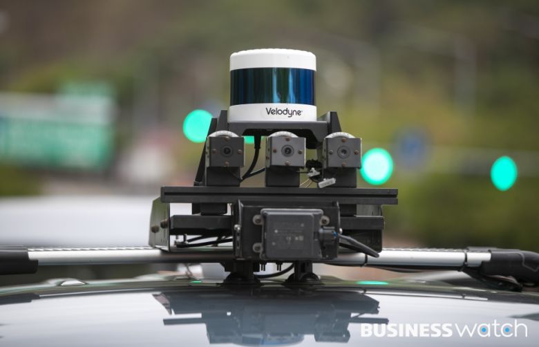 다양한 라이다 센서들이 완벽한 자율주행을 위해 성장중에 있다. /사진=이명근 기자 qwe123@
