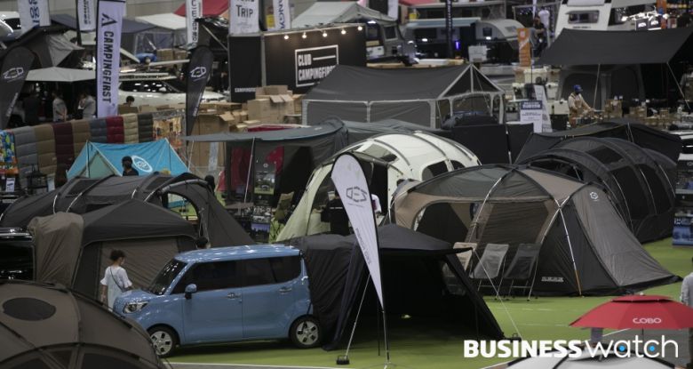 다양한 텐트들 /사진=이명근 기자 qwe123@