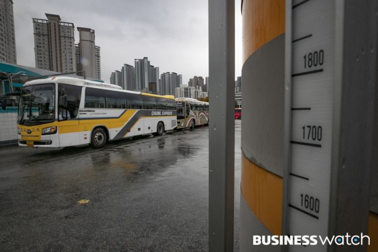 급격히 줄어드는 요소수 비축량/사진=이명근 기자 qwe123@