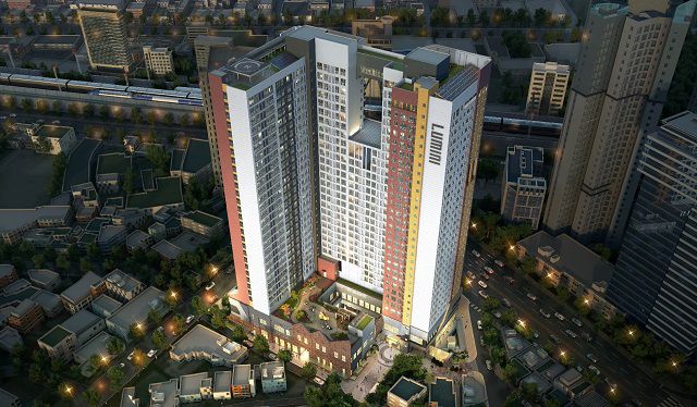 용산 원효 루미니 조감도