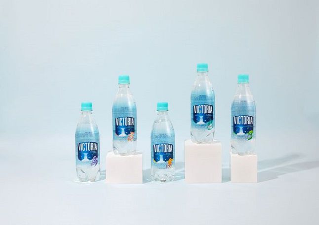 웅진식품의 탄산수 브랜드 빅토리아. /사진제공=웅진식품