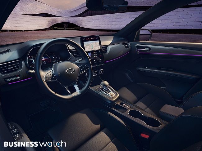 'XM3 E-TECH 하이브리드'의 실내 인테리어./사진=르노코리아차 제공