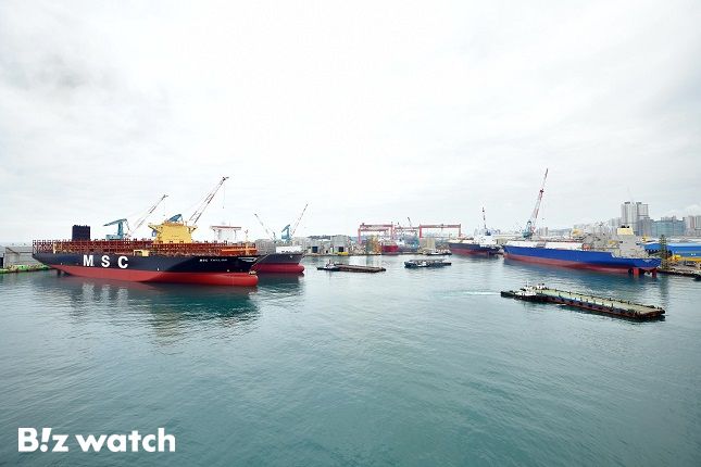 현대중공업 울산 조선소 전경 /사진=현대중공업