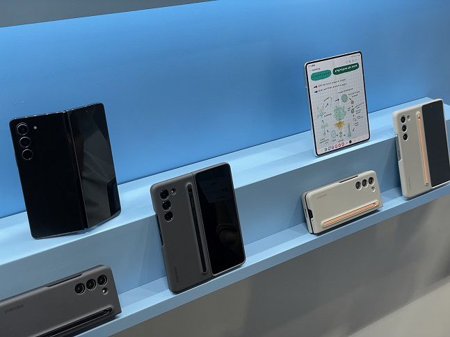 갤럭시Z폴드5 슬림 S펜 케이스./사진=백유진 기자 byj@