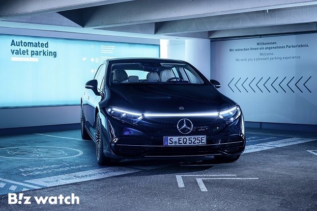메르세데스-벤츠 무인 자율 주차 시스템. /사진=메르세데스-벤츠코리아 제공.