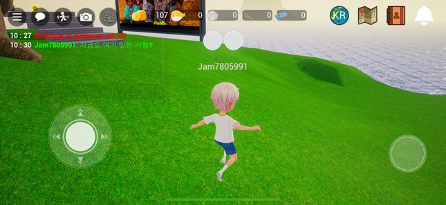 4일 오전 세계잼버리 메타버스에 한시간 가량 접속했으나 다른 이용자를 만날 수 없었다./사진=세계잼버리 메타버스 캡처