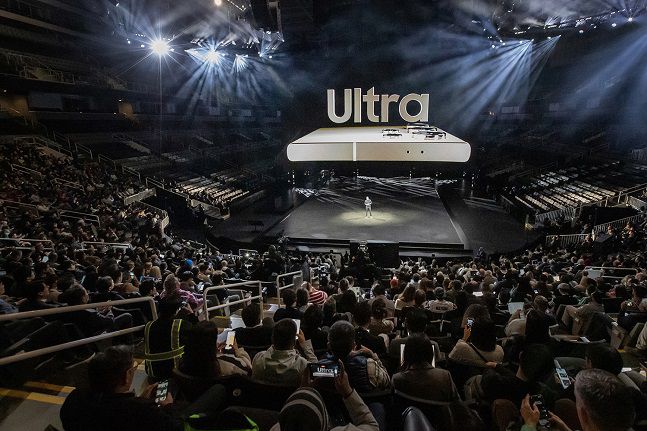 17일(현지시각) 미국 새너제이에 위치한 SAP센터에서 열린 '갤럭시 언팩 2024' 현장./사진=삼성전자 제공