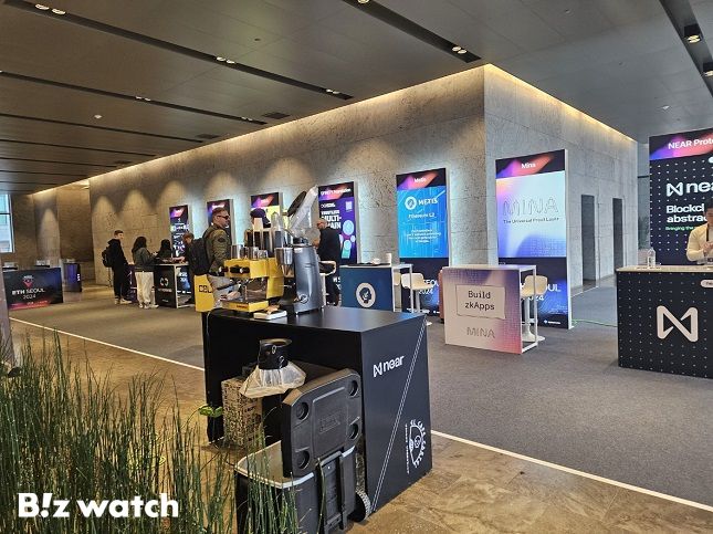 지난 30일 성남시 네오위즈 판교사옥에서 열린 '이드서울 2024'(ETH Seoul 2024) 현장. /사진=비즈워치